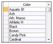 2. Colors Available