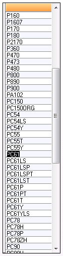 4. Scroll List of Styles