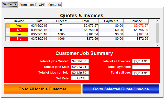 3. History and Details Tabs